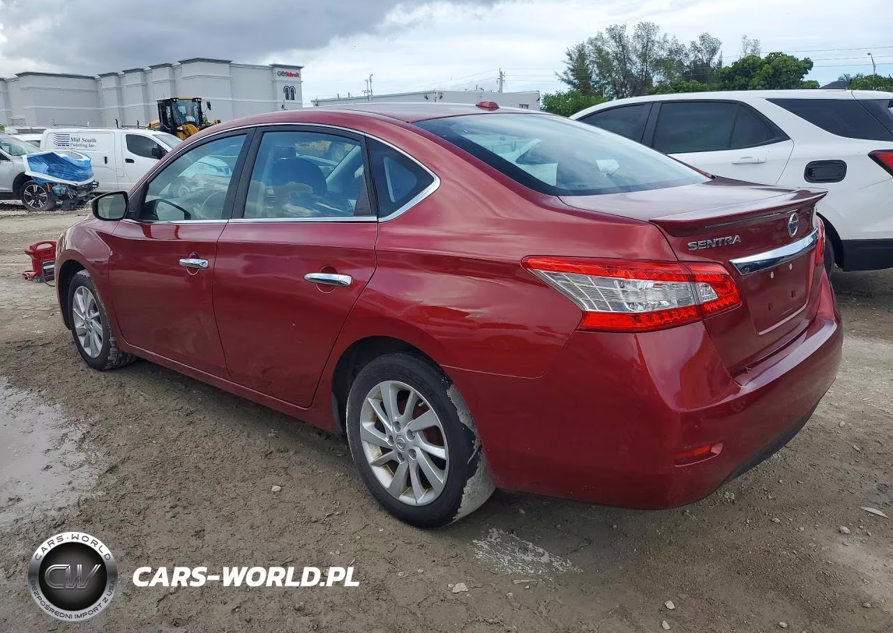 2015 Nissan Sentra Sv VIN:3N1AB7AP7FY302678 - 2