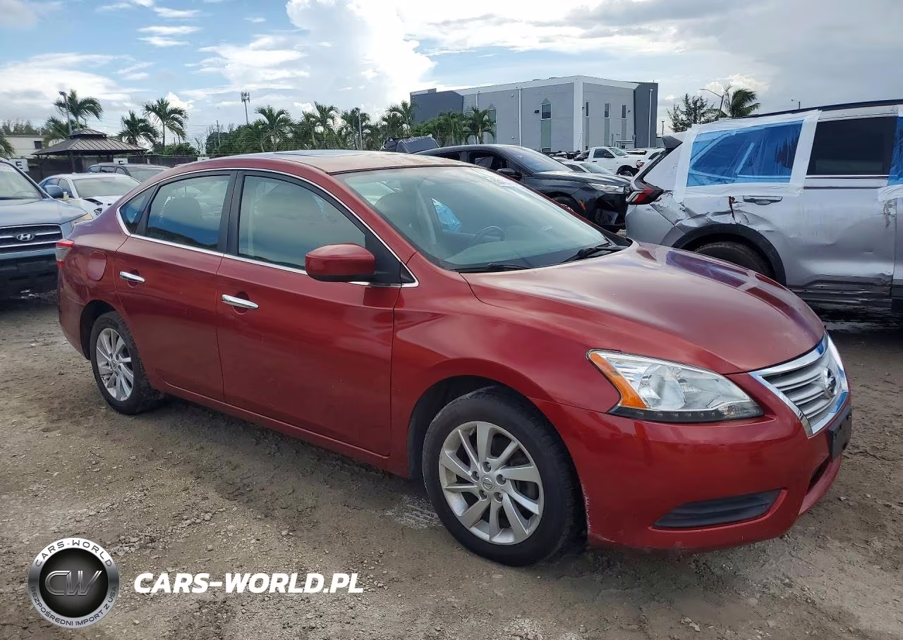 2015 Nissan Sentra Sv VIN:3N1AB7AP7FY302678 - 4