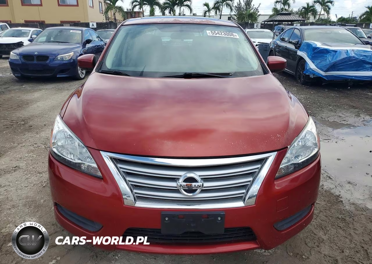2015 Nissan Sentra Sv VIN:3N1AB7AP7FY302678 - 5