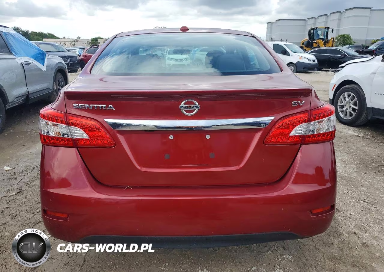 2015 Nissan Sentra Sv VIN:3N1AB7AP7FY302678 - 6