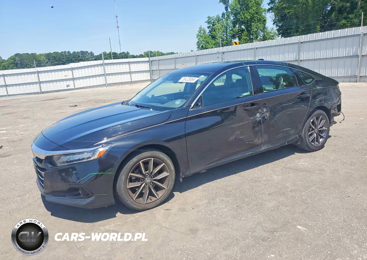 2021 Honda Accord Exl VIN:1HGCV1F54MA073087 - 1
