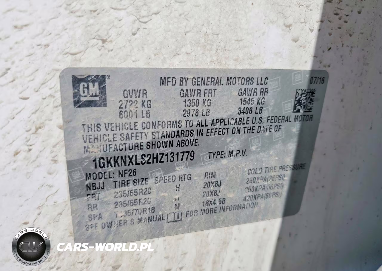 2017 GMC Acadia Denali VIN:1GKKNXLS2HZ131779 - 13