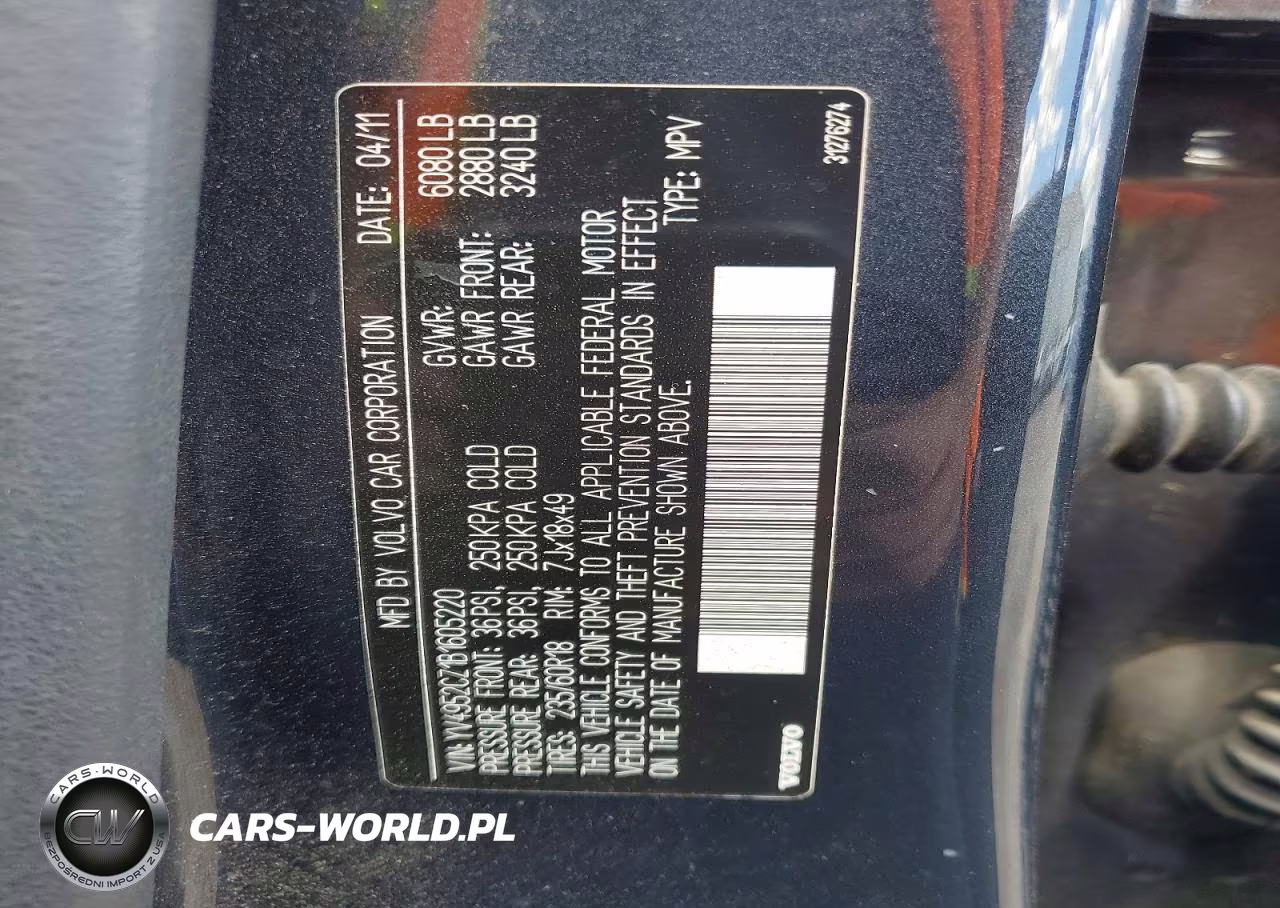 2011 Volvo Xc90 3.2 VIN:YV4952CZ1B1605220 - 14