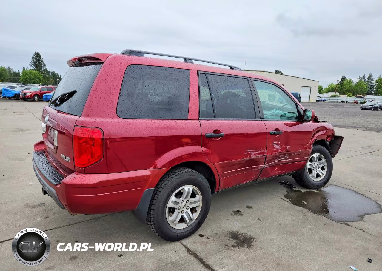 2003 Honda Pilot Exl VIN:2HKYF18573H561326 - 3