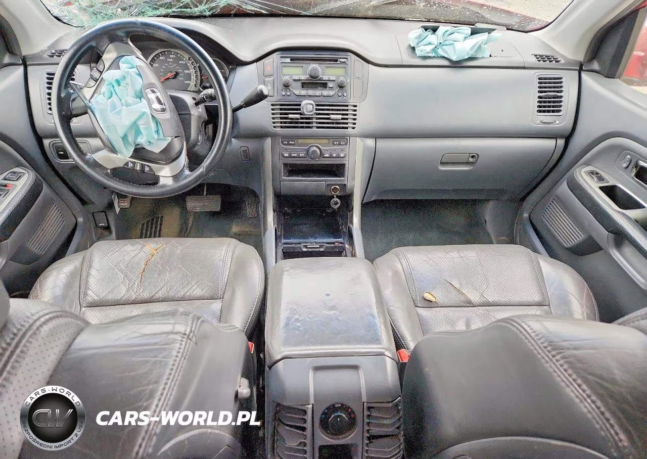 2003 Honda Pilot Exl VIN:2HKYF18573H561326 - 8