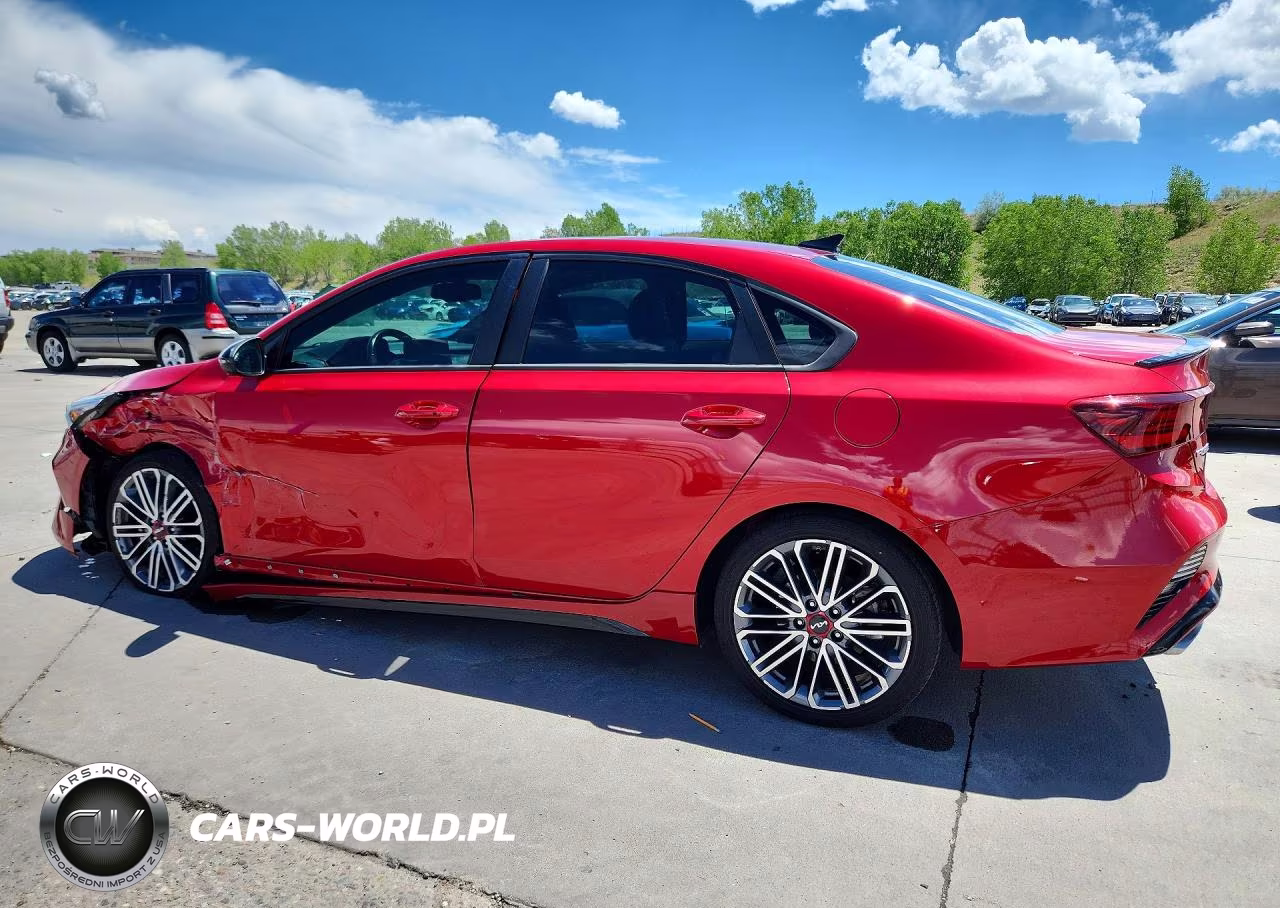 2022 Kia Forte Gt VIN:3KPF44ACXNE485566 - 2