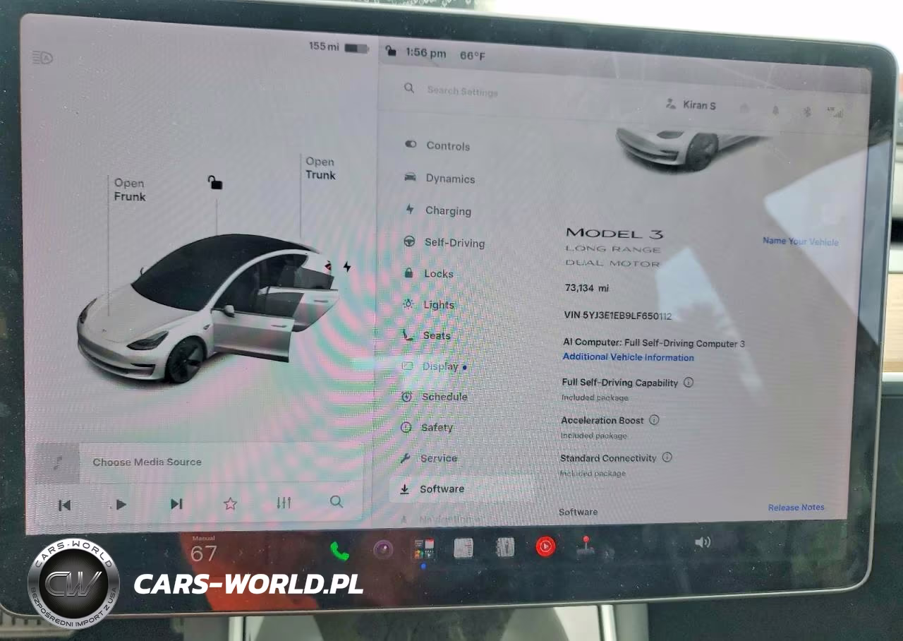 2020 Tesla Model 3 VIN:5YJ3E1EB9LF650112 - 9