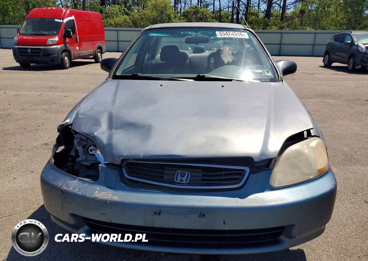 1998 Honda Civic Lx VIN:2HGEJ6679WH619454 - 5