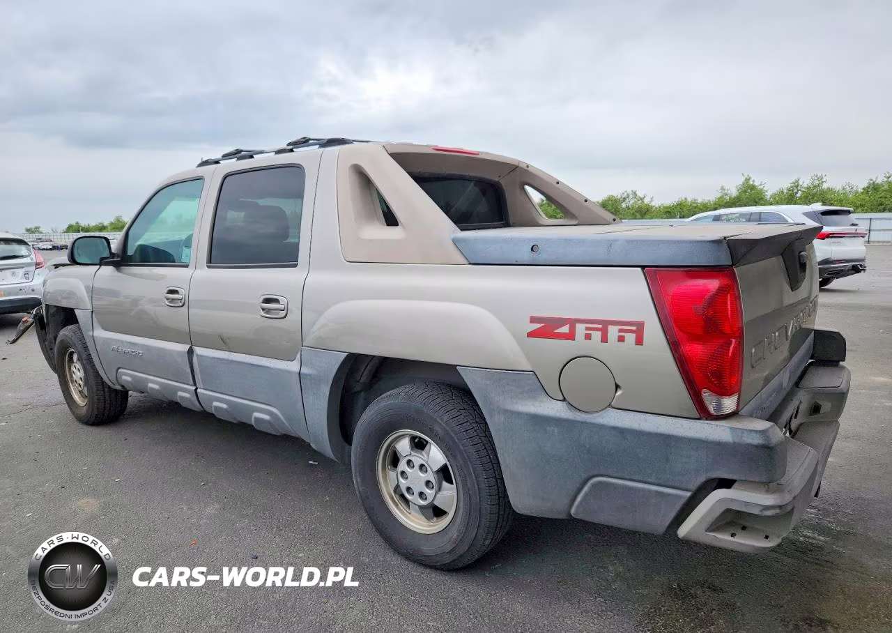 2003 Chevrolet Avalanche C1500 VIN:3GNEC13T63G106159 - 2