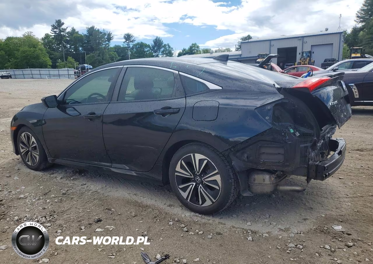 2018 Honda Civic Ex VIN:JHMFC1F37JX009326 - 2