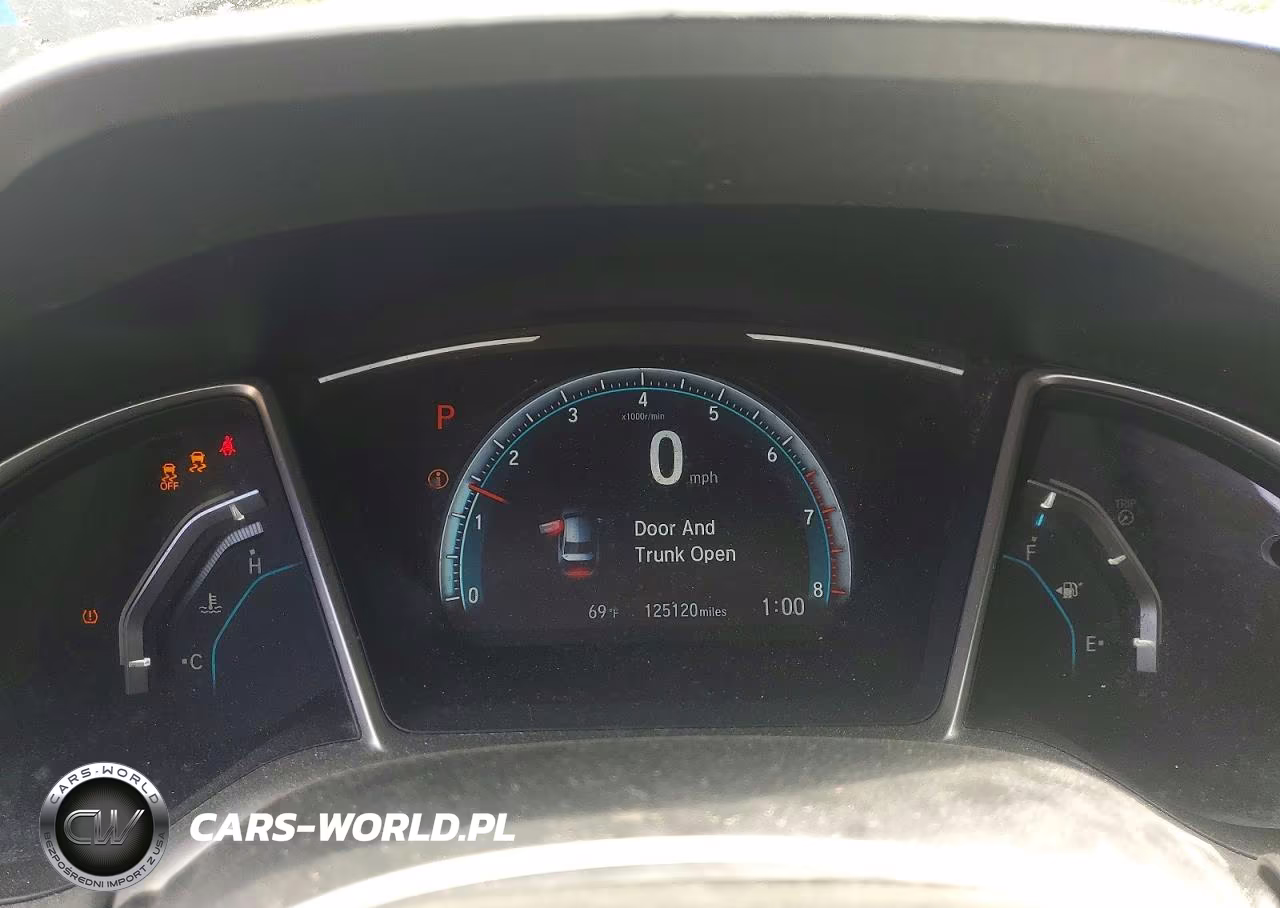 2018 Honda Civic Ex VIN:JHMFC1F37JX009326 - 9