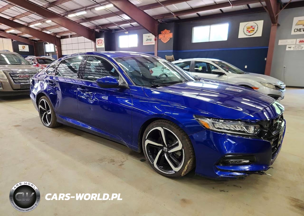 2018 Honda Accord Sport VIN:1HGCV1F33JA139705 - 4