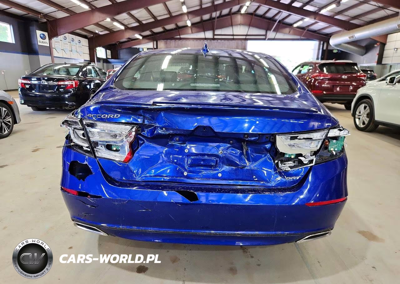 2018 Honda Accord Sport VIN:1HGCV1F33JA139705 - 6