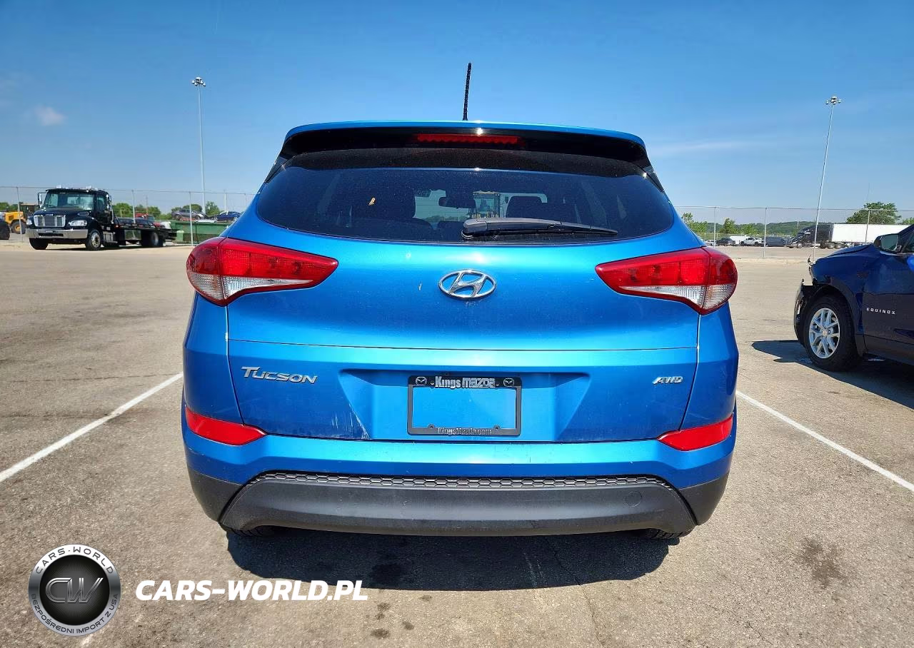 2017 Hyundai Tucson Se VIN:KM8J3CA40HU275494 - 6