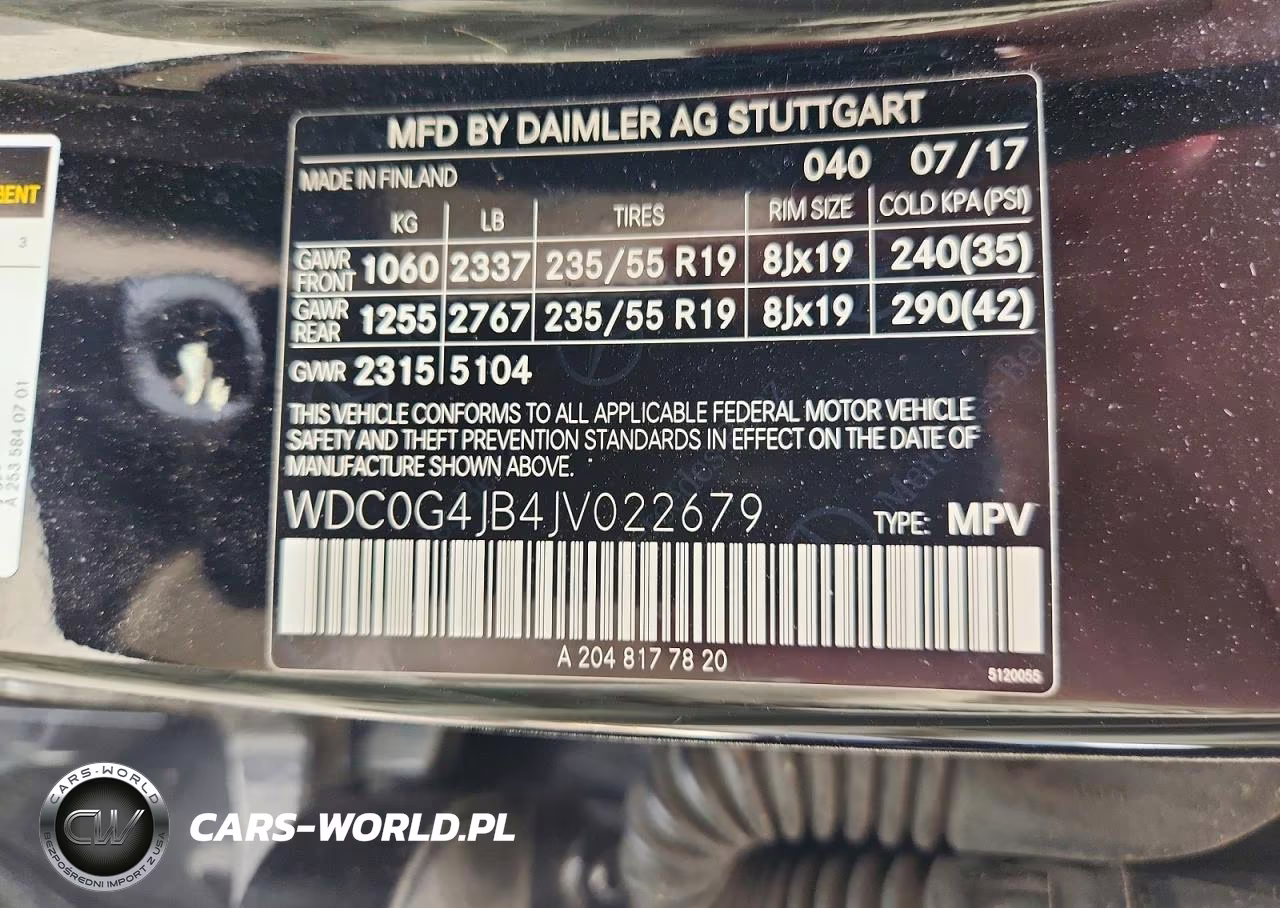 2018 Mercedes-Benz Glc 300 VIN:WDC0G4JB4JV022679 - 13
