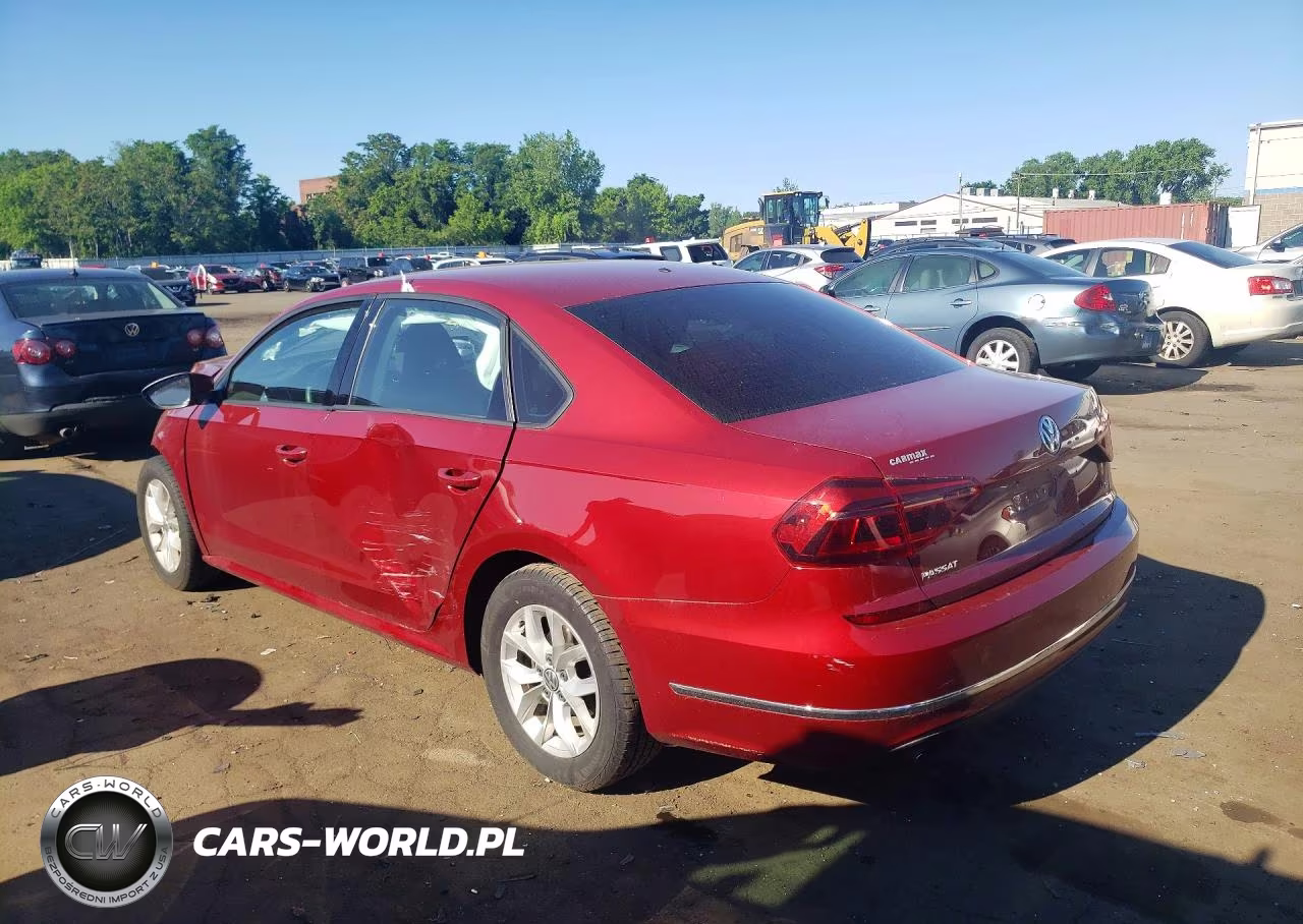 2018 Volkswagen Passat S VIN:1VWAA7A34JC041344 - 2