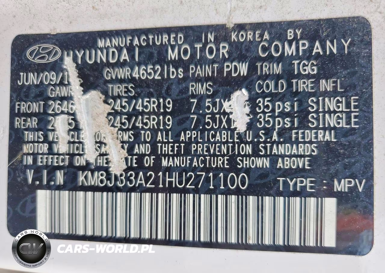 2017 Hyundai Tucson Sport VIN:KM8J33A21HU271100 - 14