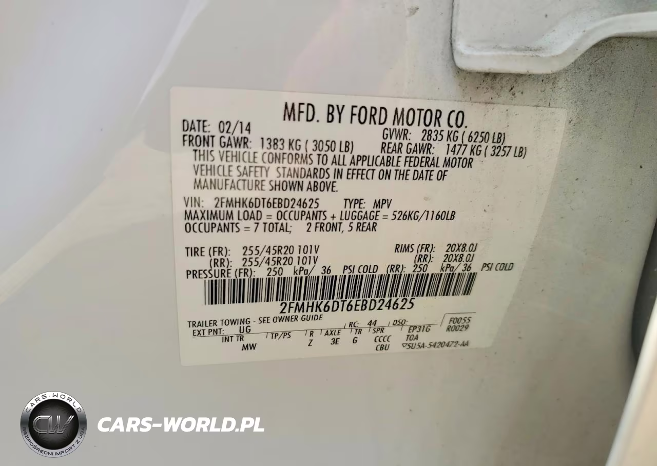 2014 Ford Flex Limited VIN:2FMHK6DT6EBD24625 - 13