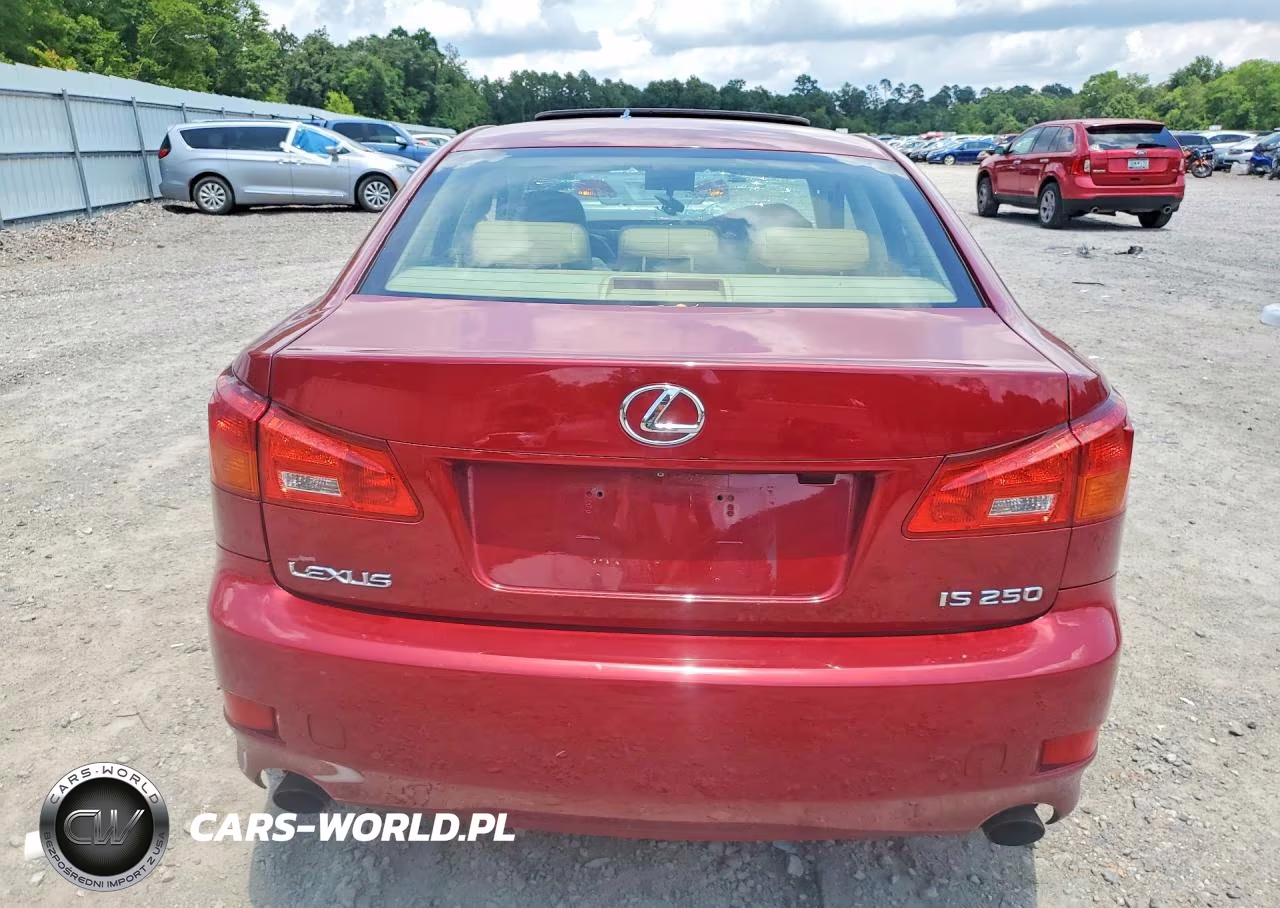 2006 Lexus Is 250 VIN:JTHBK262562006377 - 6