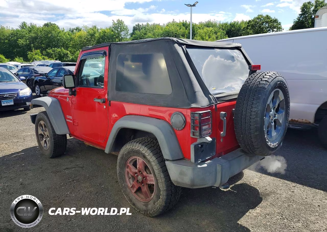 2012 Jeep Wrangler Sport VIN:1C4AJWAG4CL101710 - 2