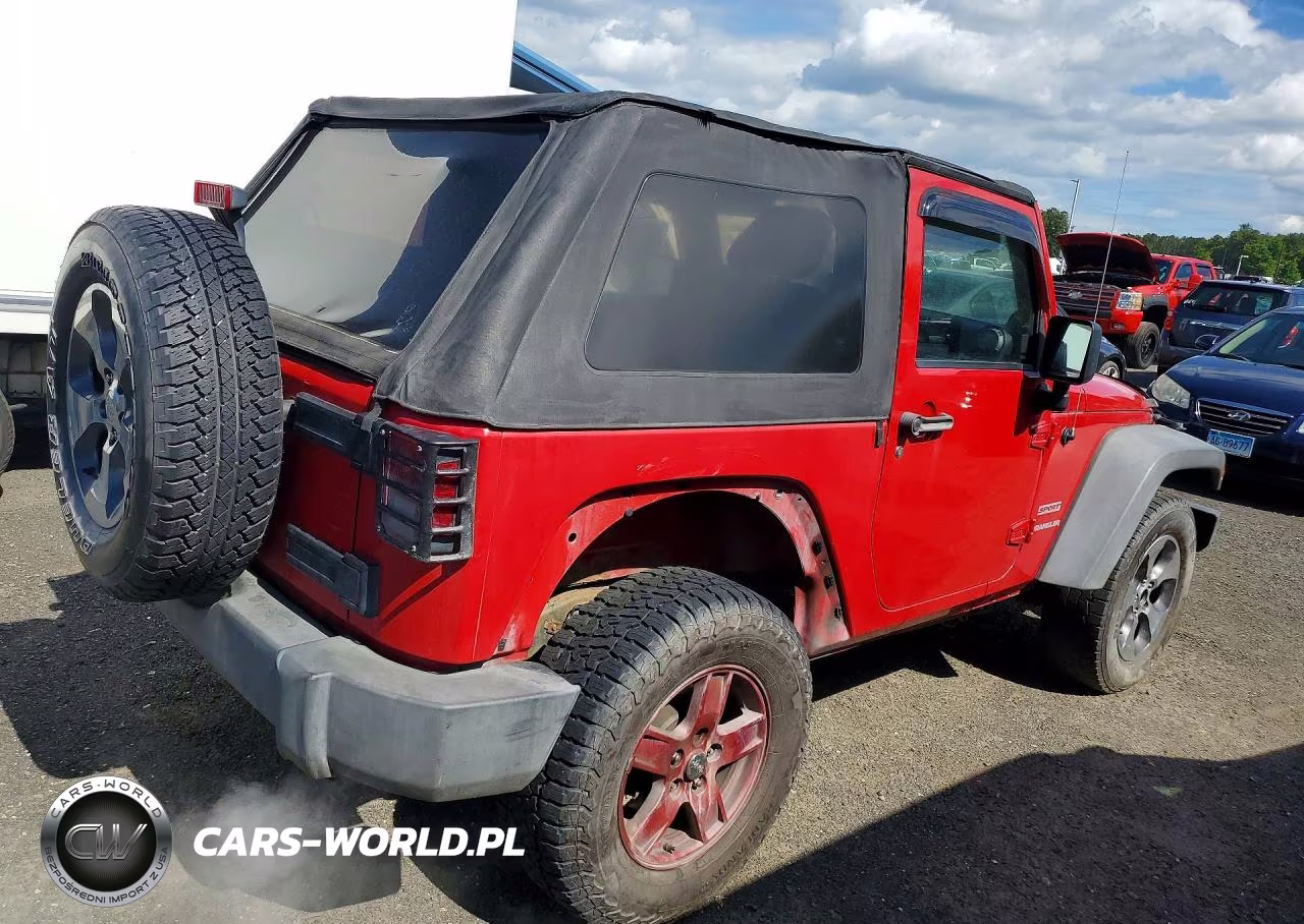 2012 Jeep Wrangler Sport VIN:1C4AJWAG4CL101710 - 3