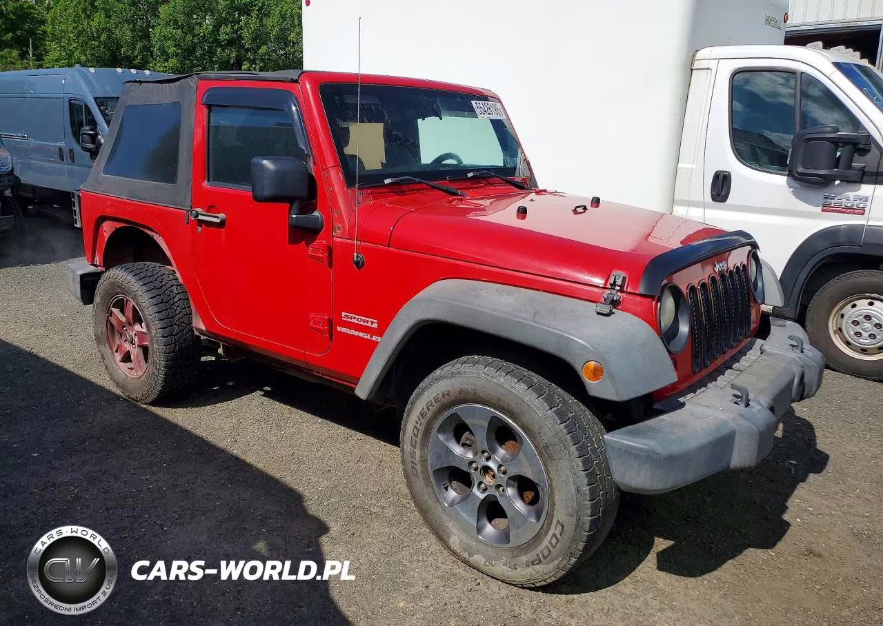 2012 Jeep Wrangler Sport VIN:1C4AJWAG4CL101710 - 4