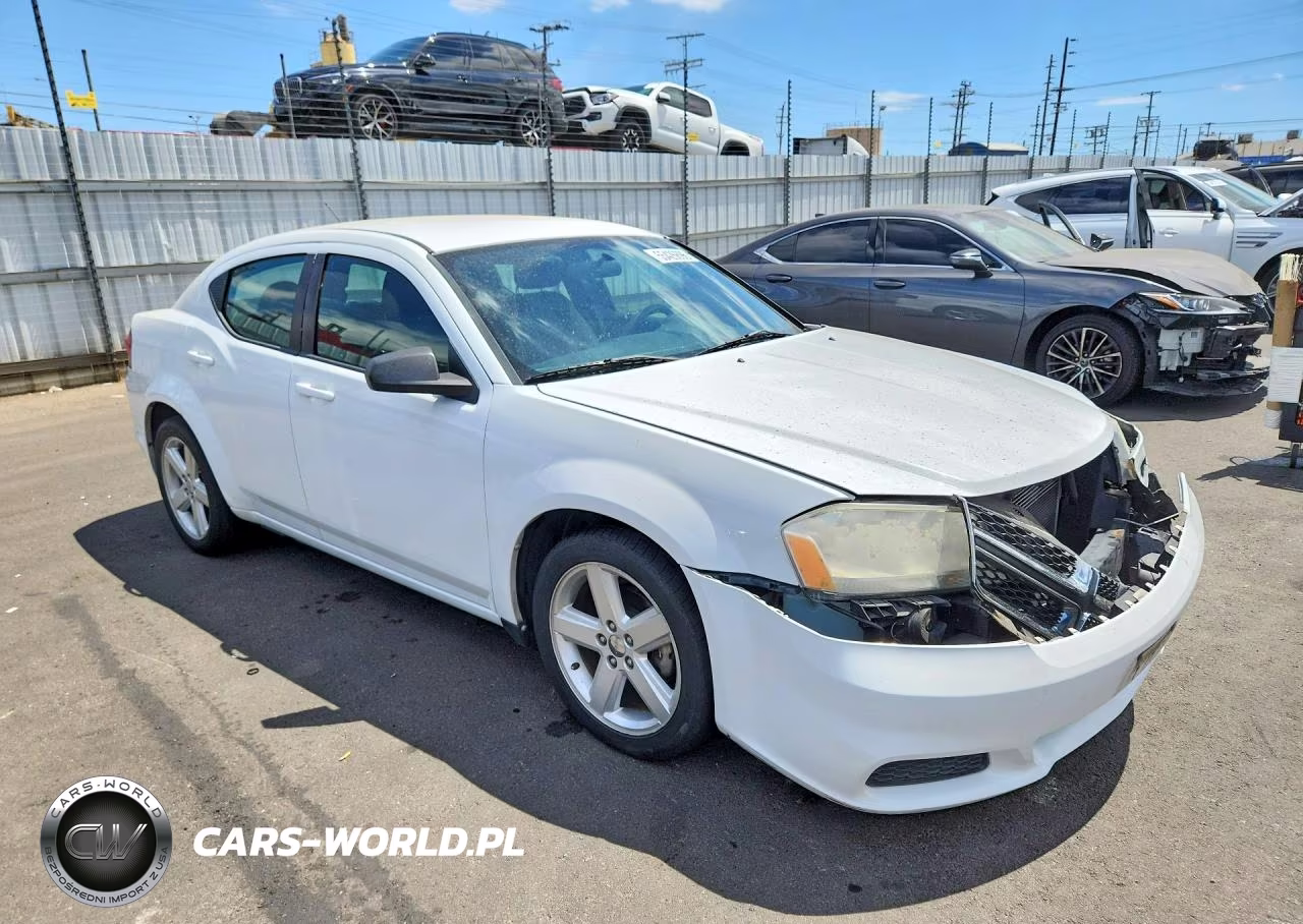 2013 Dodge Avenger Se VIN:1C3CDZAB1DN645338 - 4
