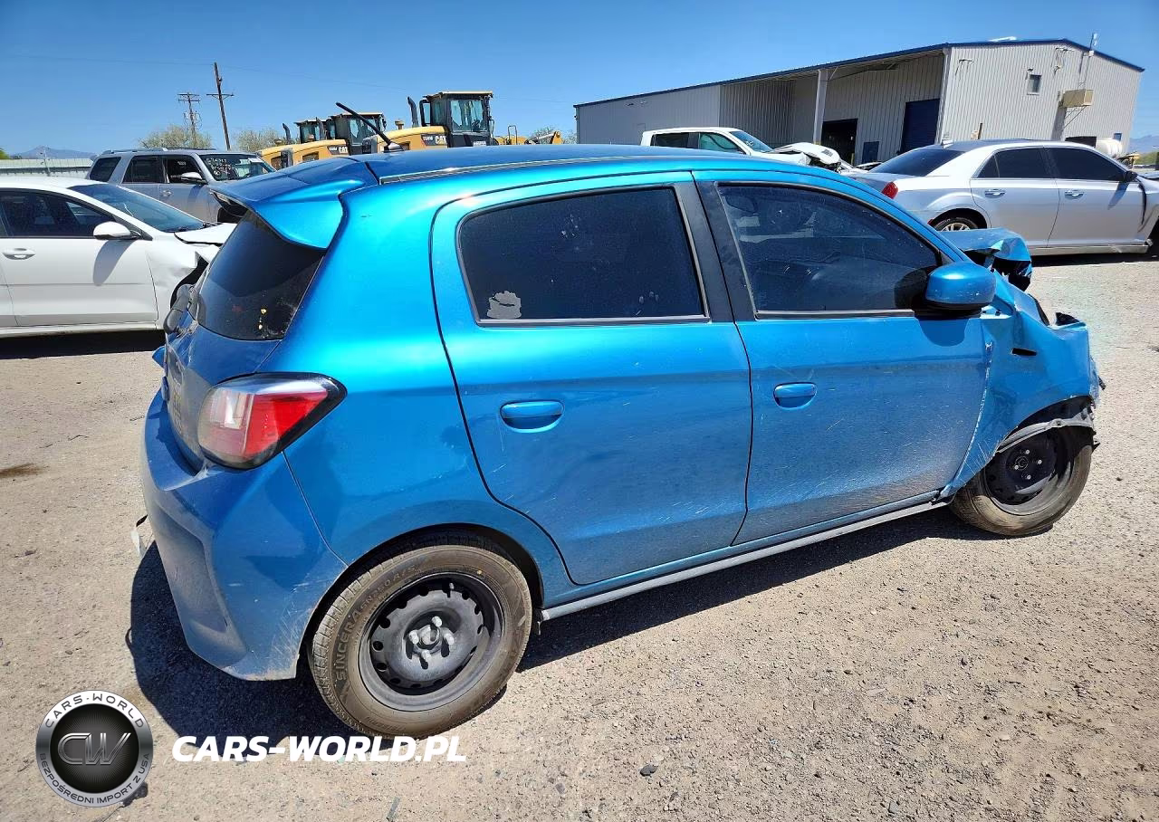 2021 Mitsubishi Mirage Es VIN:ML32AUHJ8MH014264 - 3