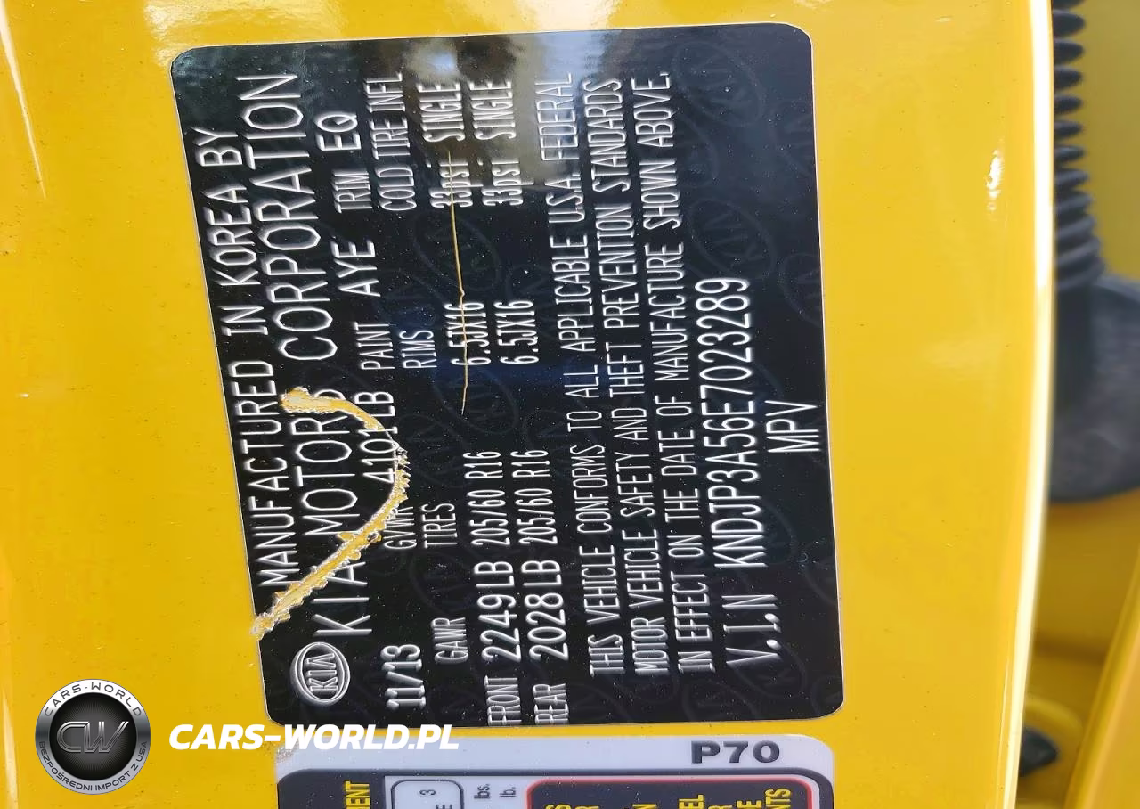 2014 Kia Soul + VIN:KNDJP3A56E7023289 - 12