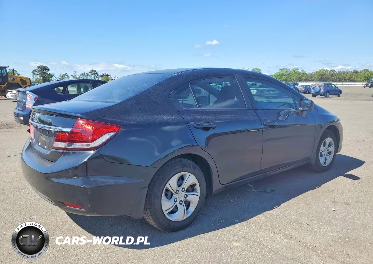 2015 Honda Civic Lx VIN:19XFB2F58FE016515 - 3