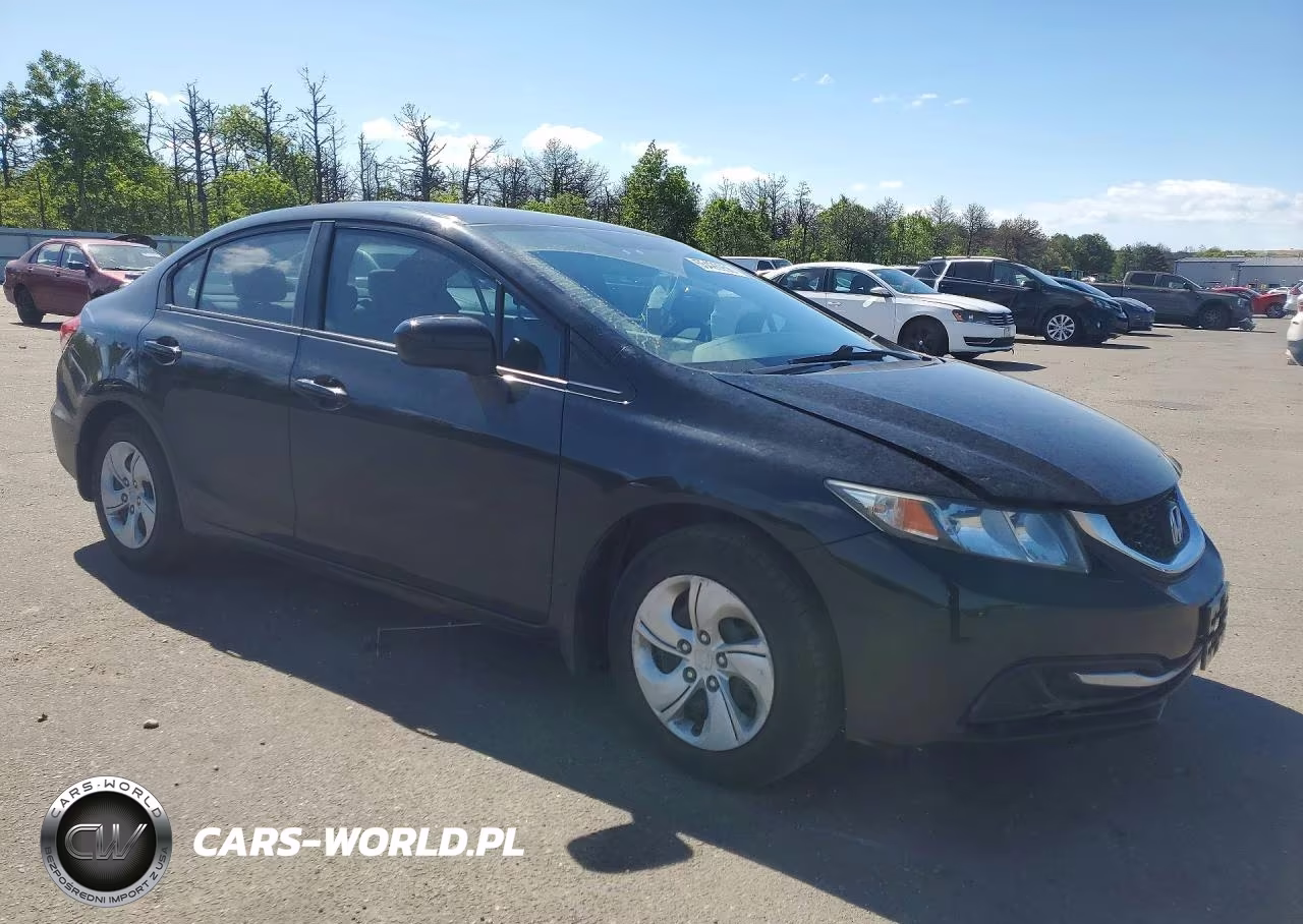 2015 Honda Civic Lx VIN:19XFB2F58FE016515 - 4