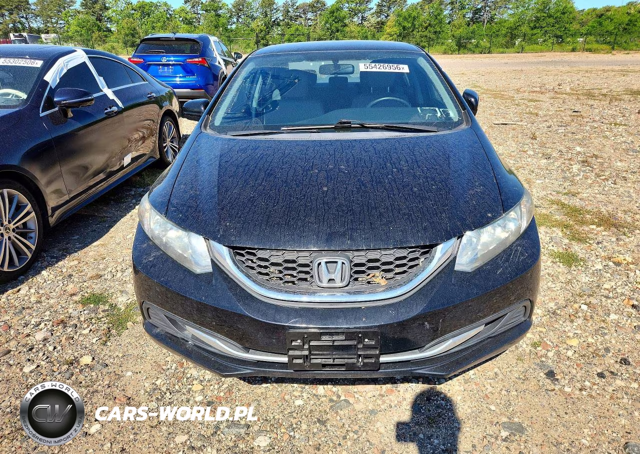 2015 Honda Civic Lx VIN:19XFB2F58FE016515 - 5