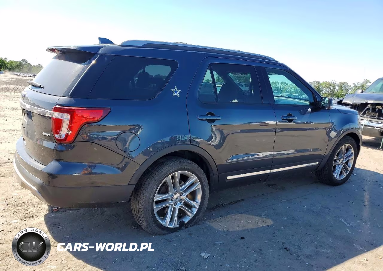 2017 Ford Explorer Xlt VIN:1FM5K8D87HGD73971 - 3