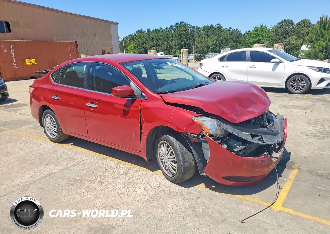 2014 Nissan Sentra S VIN:3N1AB7AP0EL680241 - 4