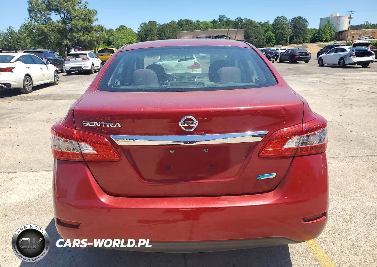 2014 Nissan Sentra S VIN:3N1AB7AP0EL680241 - 6