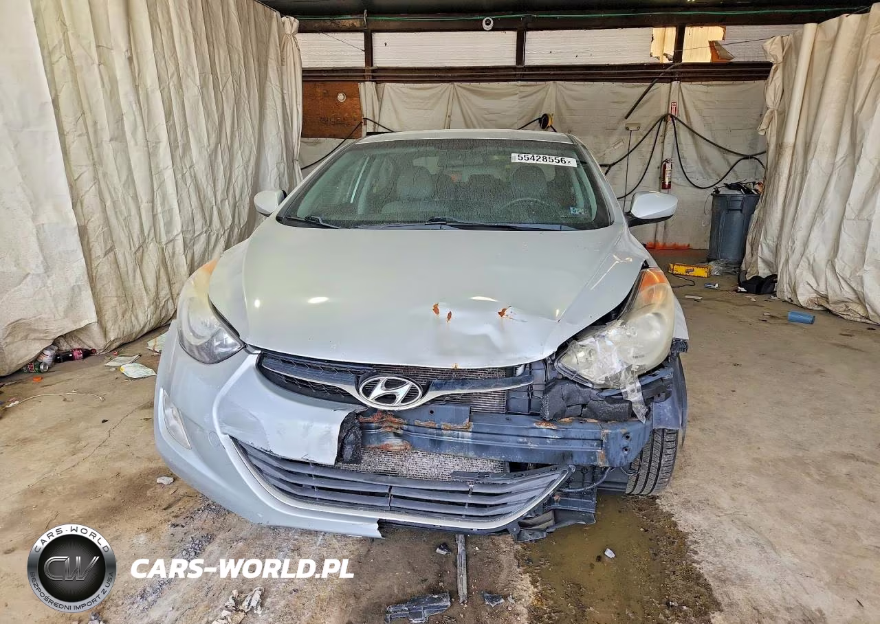 2013 Hyundai Elantra Gls VIN:5NPDH4AE7DH225648 - 5