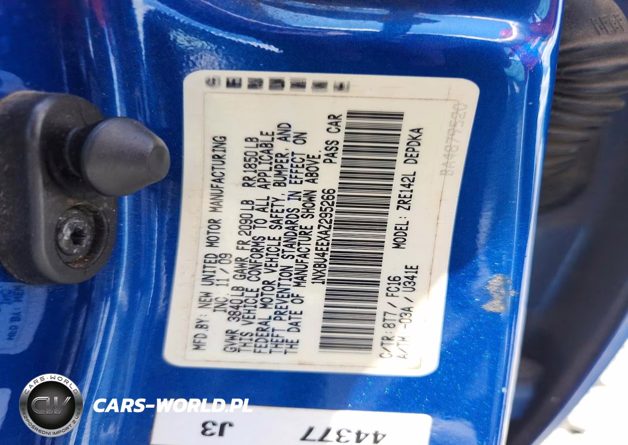 2010 Toyota Corolla Le VIN:1NXBU4EEXAZ295266 - 12