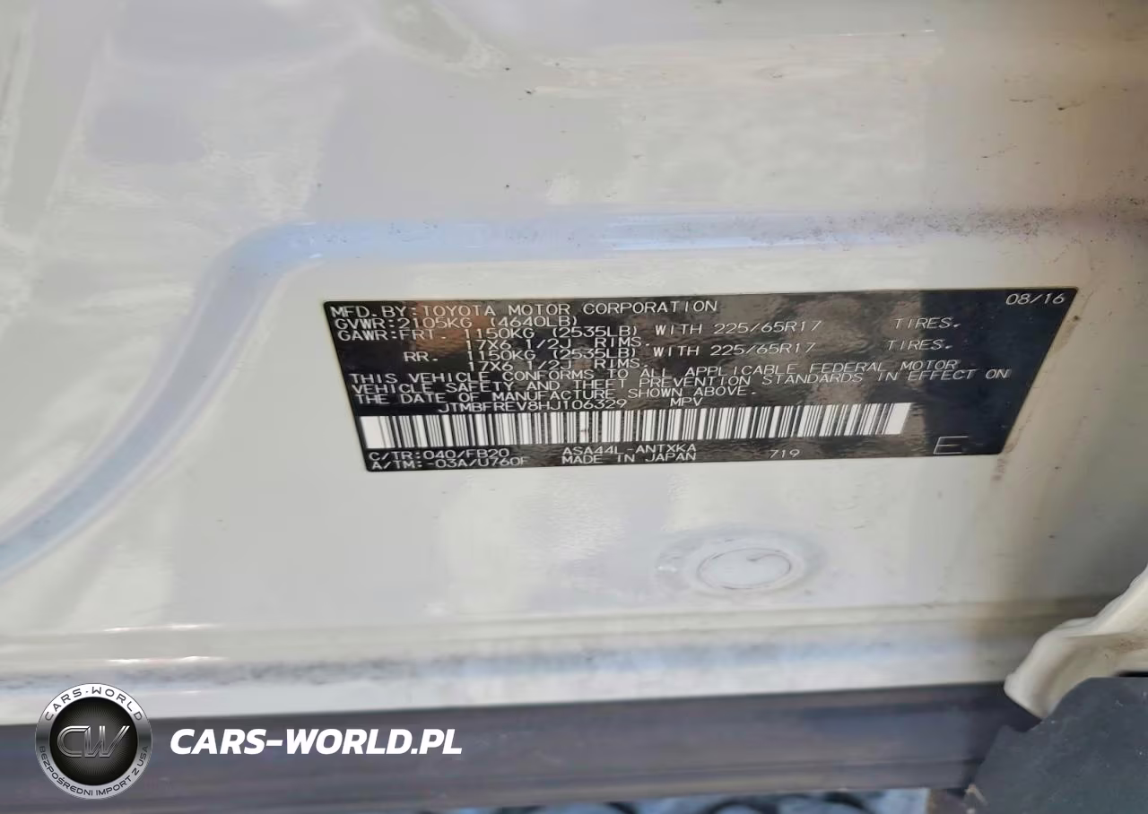 2017 Toyota Rav4 Le VIN:JTMBFREV8HJ106329 - 12