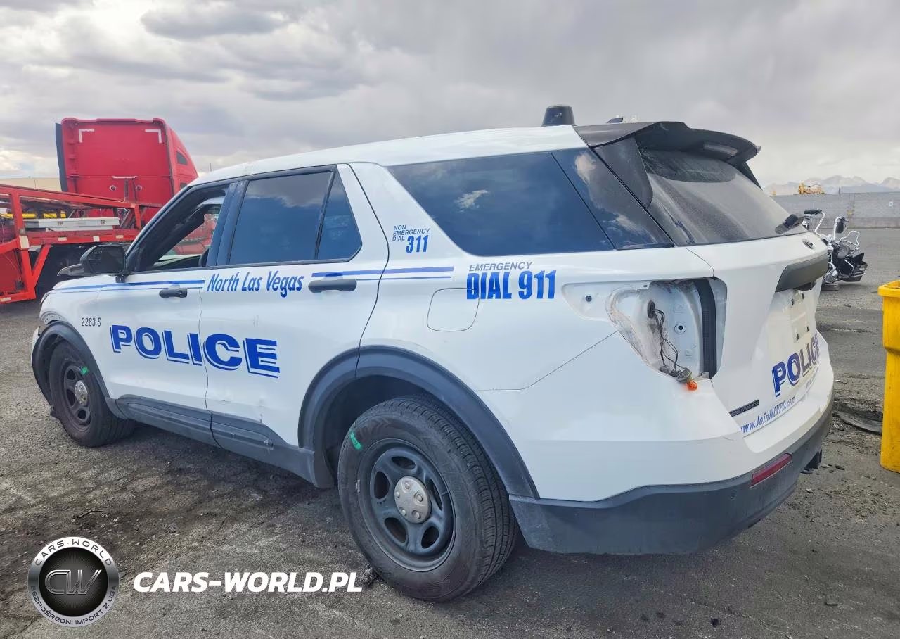 2022 Ford Explorer Police Interceptor VIN:1FM5K8AB3NGA29114 - 2
