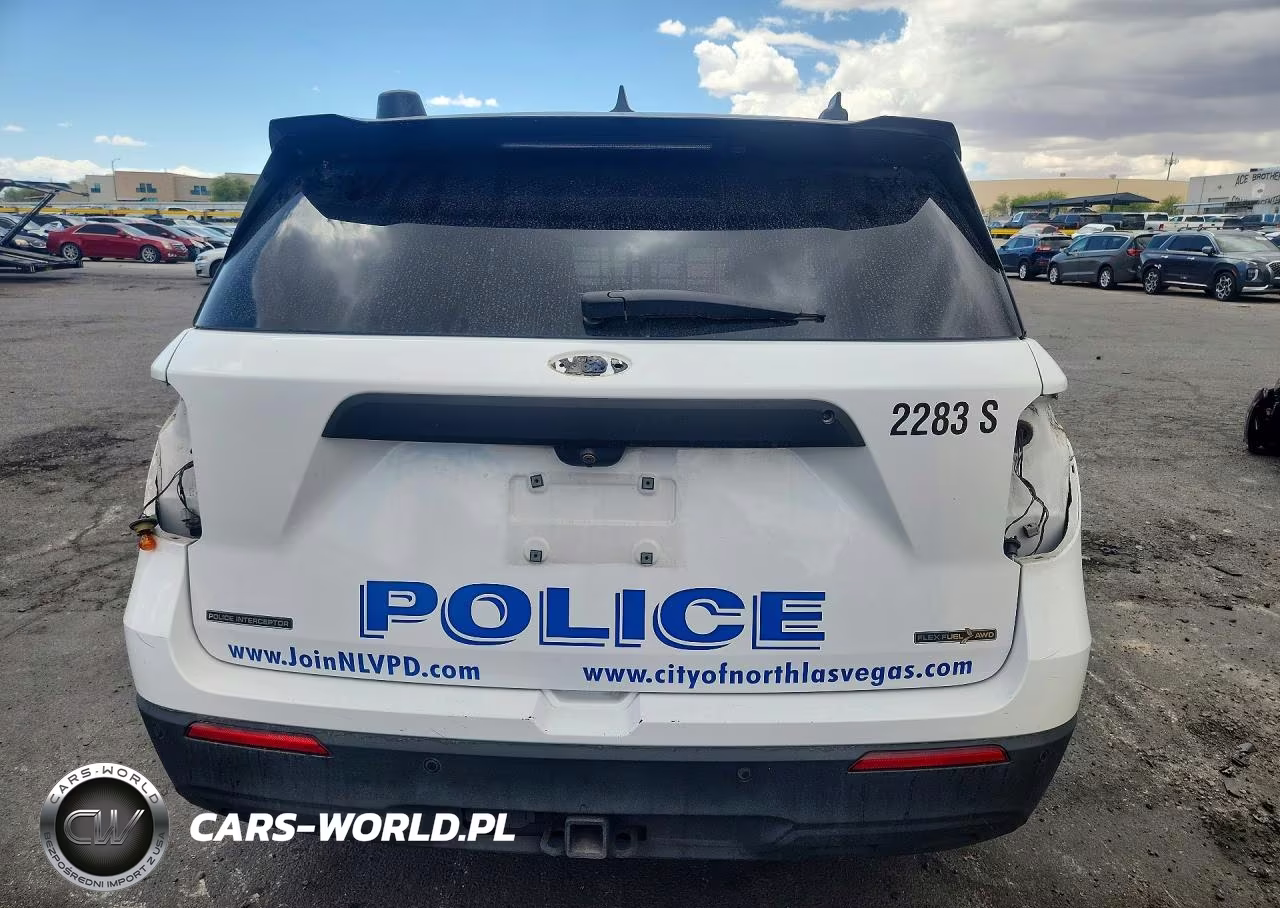 2022 Ford Explorer Police Interceptor VIN:1FM5K8AB3NGA29114 - 6