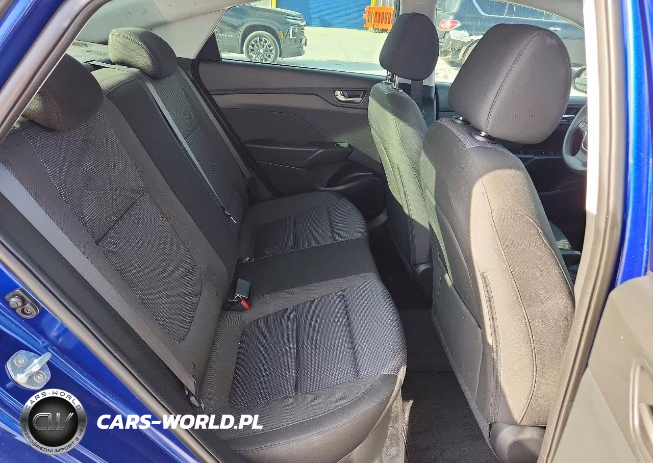 2022 Hyundai Accent Sel VIN:3KPC24A68NE187844 - 10