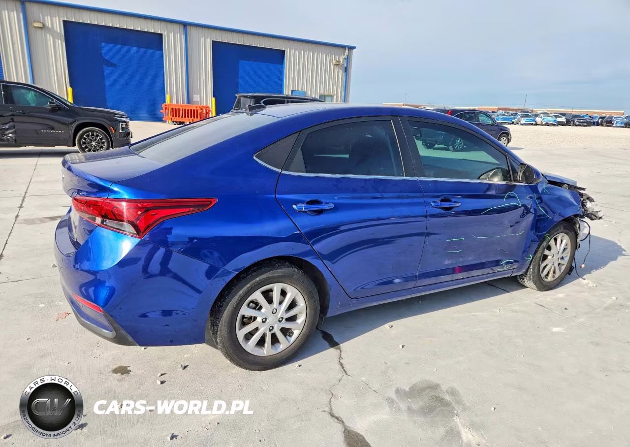 2022 Hyundai Accent Sel VIN:3KPC24A68NE187844 - 3