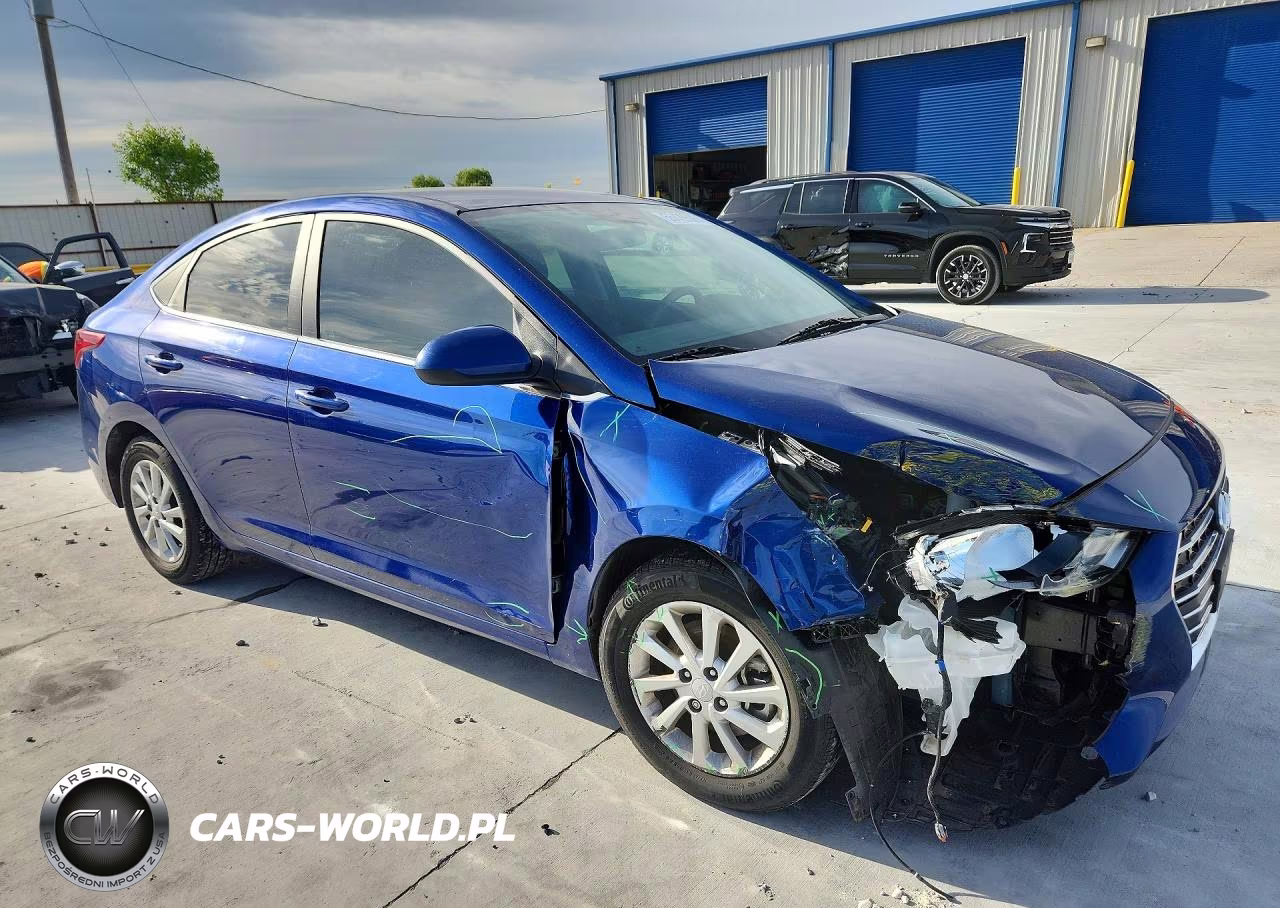 2022 Hyundai Accent Sel VIN:3KPC24A68NE187844 - 4
