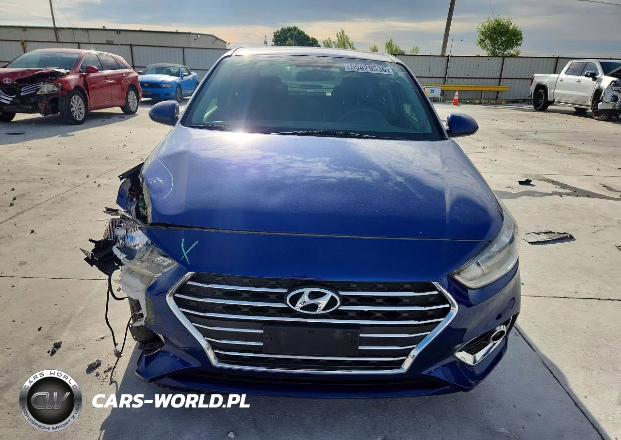 2022 Hyundai Accent Sel VIN:3KPC24A68NE187844 - 5