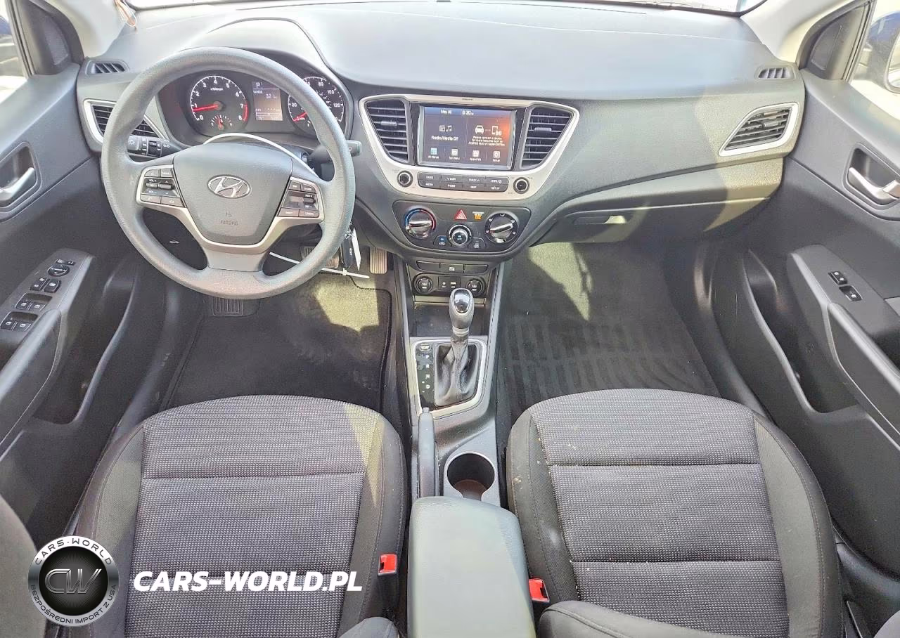 2022 Hyundai Accent Sel VIN:3KPC24A68NE187844 - 8