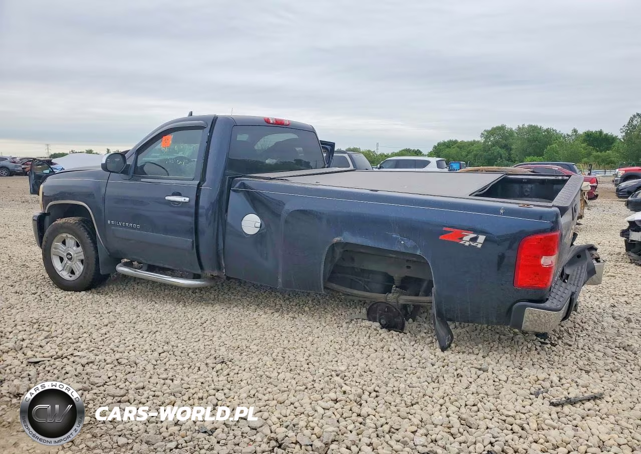 2007 Chevrolet Silverado K1500 VIN:1GCEK14J17Z544036 - 2