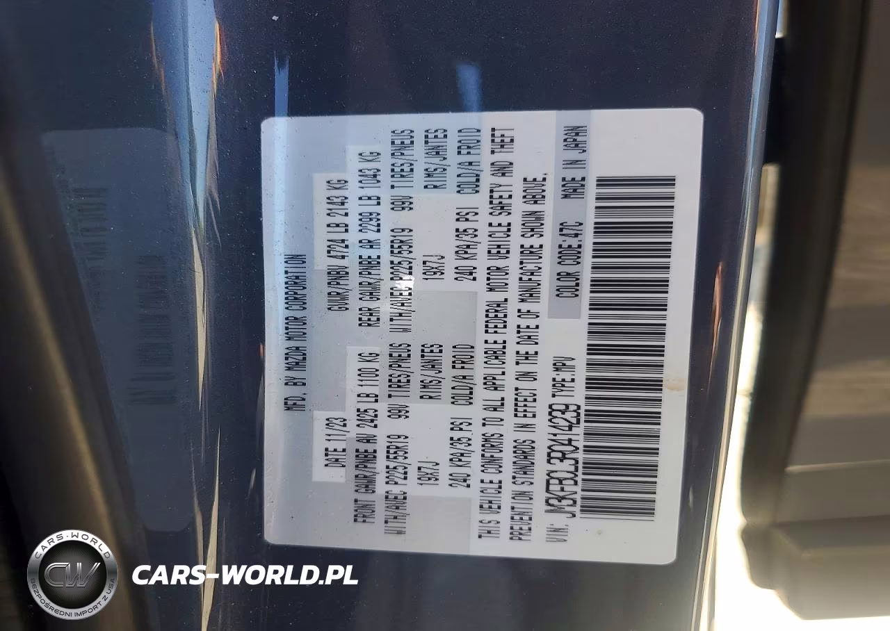 2024 Mazda Cx-5 Preferred VIN:JM3KFBCL3R0414239 - 13
