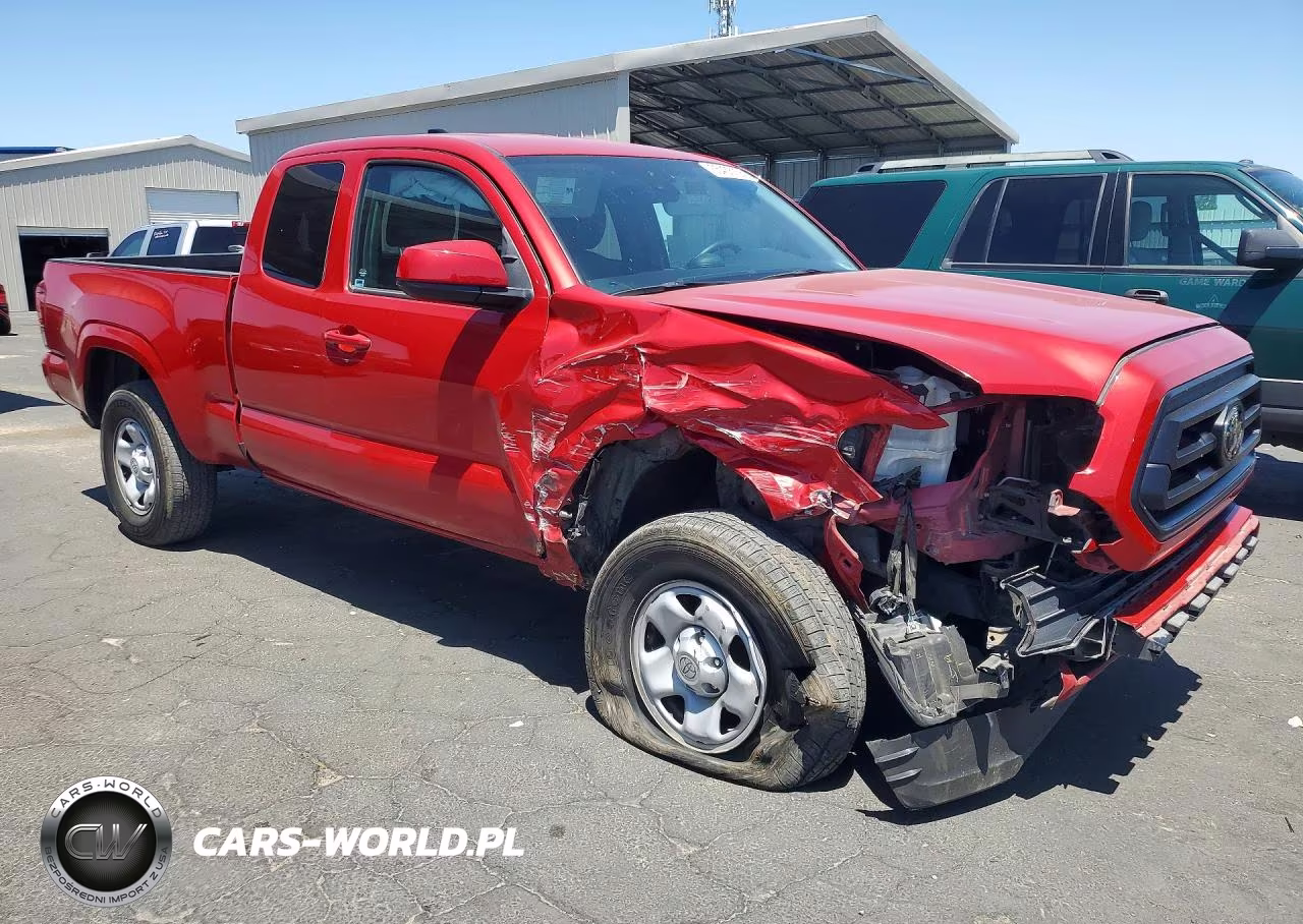 2022 Toyota Tacoma Sr VIN:3TYSX5EN2NT016666 - 4