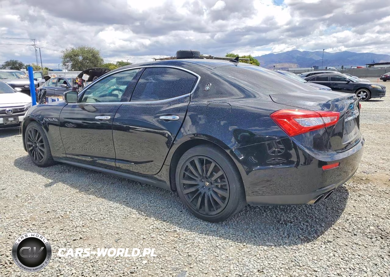 2016 Maserati Ghibli VIN:ZAM57XSA6G1175689 - 2