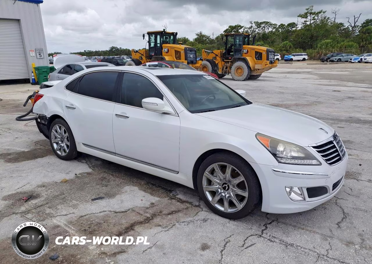 2012 Hyundai Equus Signature VIN:KMHGH4JH7CU052205 - 4